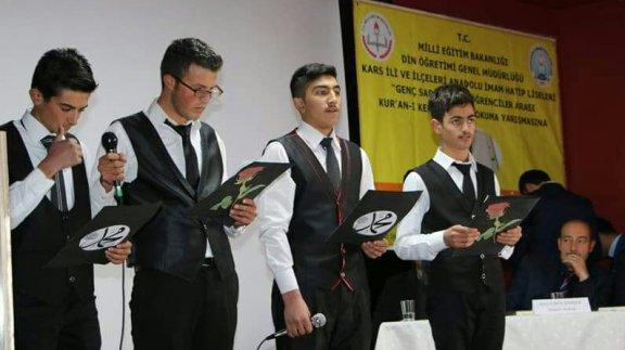 Genç  Sada  Kuran-ı Kerim-i  güzel okuma yarışması düzenlendi.